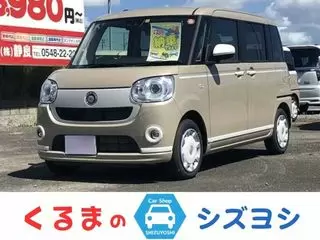 ダイハツムーヴキャンバス届出済未使用車 両側パワスラ サポカーの画像