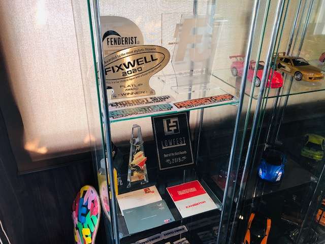 FENDERIST SHOP 2018,2019年アワード車両を生んだスゴイお店に受賞されました。