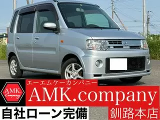 ミツビシトッポ４ＷＤ　社外ナビ　ＣＤ　ＤＶＤ　ＢＴ　フルセグＴＶ　シートヒーター　社外エンスタの画像