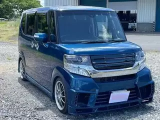 ホンダN　BOXフルエアロ　車高調　マフラーの画像