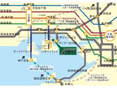 遠方からのご来店の際も新幹線の駅や空港から３０分以内と好アクセスです