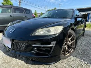 マツダRX-8後期6速MTレザーシート純正ナビETCの画像