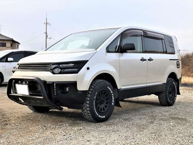 D５三菱デリカディーゼル４WD CV１W 1インチアップ２３８００円