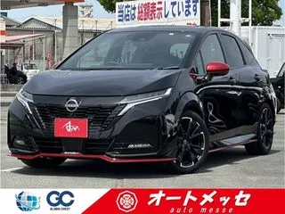 ニッサンオーラ登録済未使用車/純正9型ナビ/全方位/ETCの画像