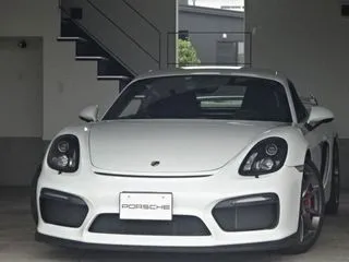 ポルシェケイマンスポーツクロノ　レザーインテリアの画像