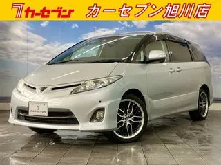 トヨタエスティマ寒冷地仕様スタッドレス付エンスタの画像