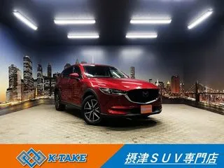 マツダCX-5禁煙車 黒本革  レ-ダ-クル-ズ 純正SDナビの画像