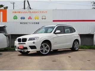 BMWX3純正ナビTV　半革　サンルーフ　S&Bカメラの画像