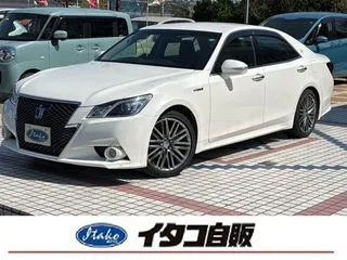 トヨタクラウンワンオーナー　18インチAW　パワーシートの画像