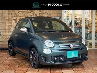 フィアット500C75台限定　5MT　ハーフレザー　ドラレコの画像