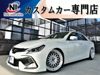 トヨタマークX新品車高調新品20AW新品黒革調新モデリスタの画像