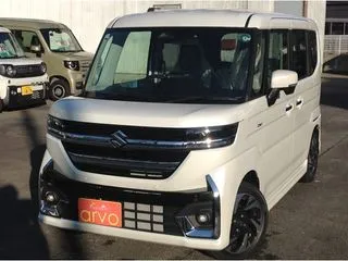 スズキスペーシア届出済未使用車　ターボ　両側パワスラの画像