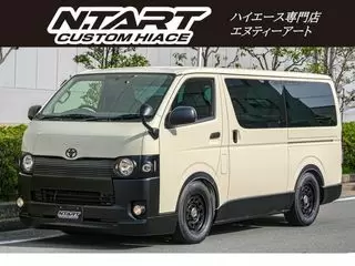 トヨタハイエースバン丸目フェイスキット　車中泊ベットキットの画像