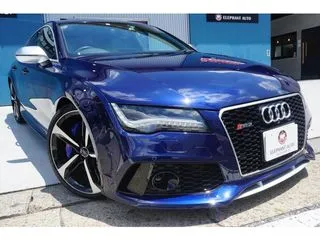 アウディRS7スポーツバック買取車電動サンルーフV8A6ターボエンジンの画像