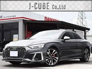アウディS5スポーツバック1オ-ナ- 禁煙 黒革 ナビ Bカメラ ドラレコの画像