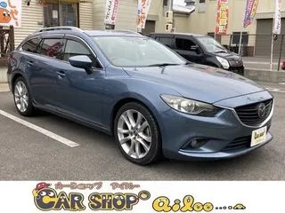 マツダアテンザワゴン6MT スマートキ—　ナビ　ETC　HID　AWの画像