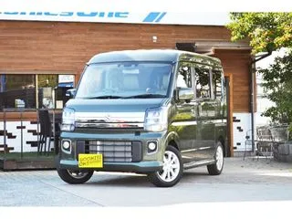 スズキエブリイワゴン届出済未使用車　左側電動スライドドアの画像