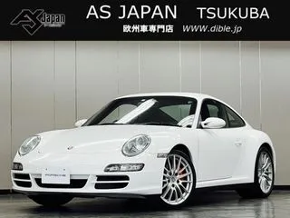 ポルシェ911右H スポクロ 黒革 Pシート PASM 純正19AWの画像