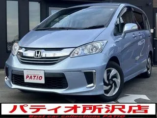 ホンダフリードハイブリッド純正ナビ フリップダウンモニター 両側電動の画像