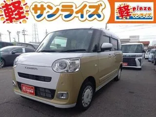 ダイハツムーヴキャンバスWEB商談可 届出済未使用車 4WDの画像