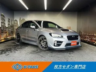 スバルWRX　STI禁煙車 黒革 社外ナビ レーダークルーズの画像