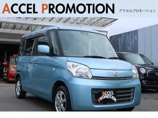 スズキスペーシア1年保証付/車検整備付/左パワースライドの画像