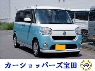 ダイハツムーヴキャンバス1年保証/Bluetooth/禁煙車/新品バッテリーの画像