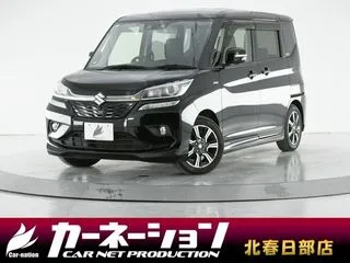 スズキソリオ両側電動 8型ナビ 全方位カメラ 衝突軽減の画像