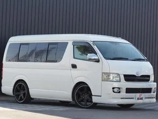 トヨタハイエースワゴン車椅子移動登録車 サイドオ-ニング 6人乗りの画像