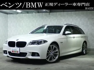 BMW5シリーズツーリング禁煙/ハイラインPK/20インチアルミ/本革の画像