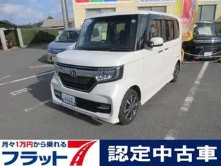 ホンダN　BOXフラット7認定ワンオーナ禁煙衝突軽減ブレの画像