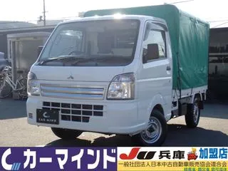 ミツビシミニキャブトラック移動販売車　キッチンカー　幌　棚　BOXの画像