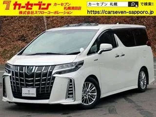 トヨタアルファード後期　10型ナビフリップダウン　サンルーフの画像