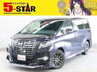 トヨタアルファード後席モニター モデリスタエアロ 社外AWの画像