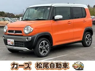 スズキハスラー衝突軽減　フルセグナビ　ETC　Sヒーターの画像