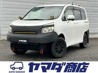 トヨタヴォクシー貨物登録　リフトアップ　キャンプ　電スラの画像