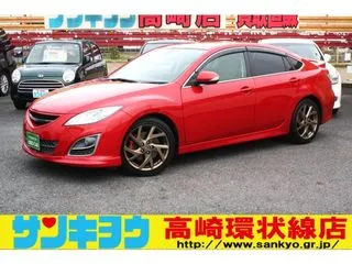 マツダアテンザスポーツ最終ロット車　6速MT　SDナビ　社外マフラ-の画像