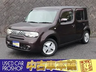 ニッサンキューブMナビTV Bカメラ Pスタート ETC 禁煙車の画像