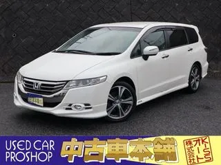 ホンダオデッセイ純正ナビ Bカメ HID  半革シート 禁煙車の画像