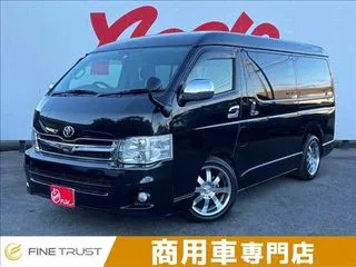 トヨタハイエースワゴン10人乗り 禁煙車 パワースライドドアの画像