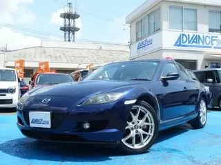 マツダRX-8禁煙車　パドルシフト　社外SDナビの画像