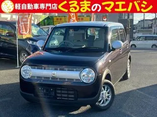 スズキアルトラパン衝突軽減ブレーキ　バックカメラ　アルミの画像