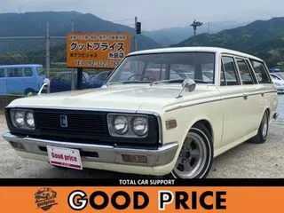 トヨタクラウンバンMS56V　全塗装済　クーラー　ローダウンの画像