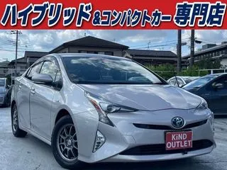 トヨタプリウス純正9型ナビ セーフティセンス 整備保証付の画像