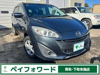 マツダプレマシー1オーナー禁煙車　夏冬T付　7人乗　ETCの画像