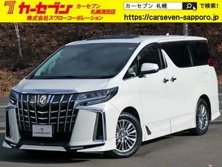 トヨタアルファード後期Ⅱ型　TRDエアロ&4本出マフラー　JBLの画像