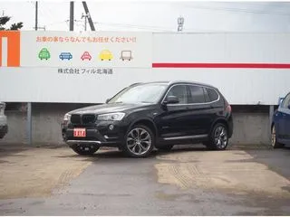 BMWX3ベージュ革　インテリセーフティ　全周囲Mの画像