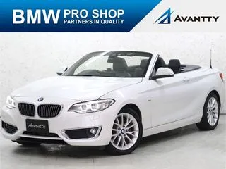 BMW2シリーズカブリオレ衝突被害軽減B 黒本革 18AW Bカメラ PDCの画像