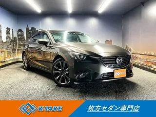 マツダアテンザセダン禁煙車 後期型 黒革 レーダークルーズ BOSEの画像