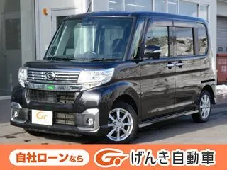 ダイハツタント軽自動車 左側電動スライドドア 社外ナビの画像